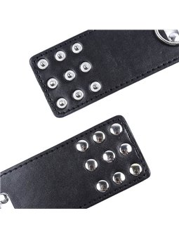 Ohmama Fetish Wrist Restraints Snap Fasten Metal
