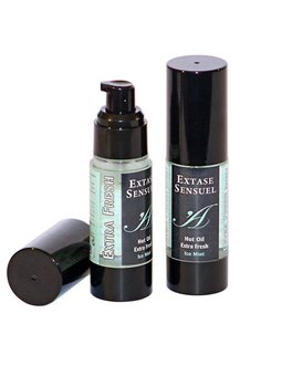 Extase Sensuel - Hot Oil Extra Fresh Olio con Effetto Calore Aroma Menta 30 ML