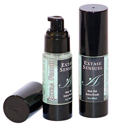 Extase Sensuel - Hot Oil Extra Fresh Olio con Effetto Calore Aroma Menta 30 ML