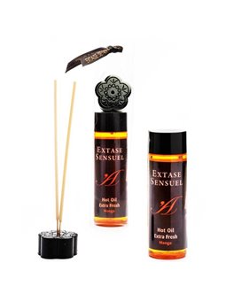Extase Sensuel - Hot Oil Extra Fresh Olio con Effetto Calore Aroma Mango 100 ML