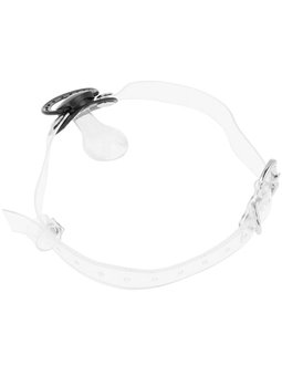 Ohmama Fetish Transparent Pacifier Gag