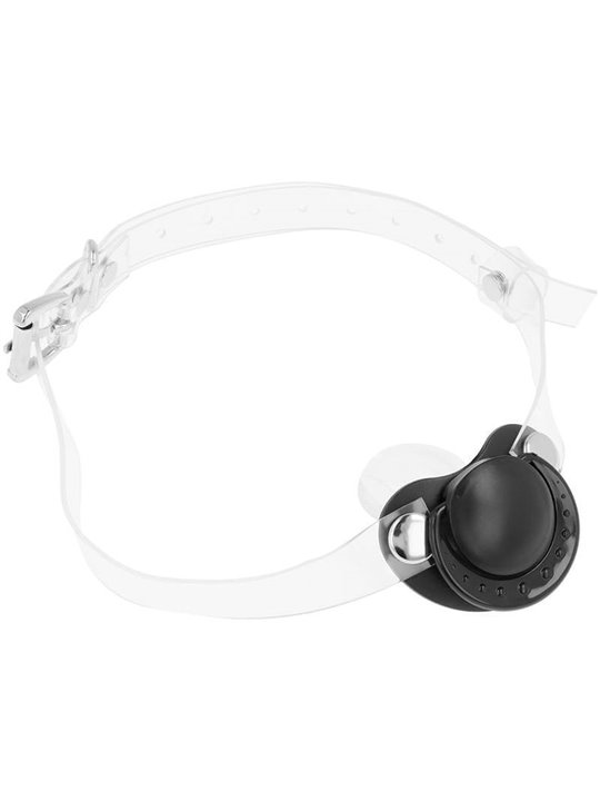 Ohmama Fetish Transparent Pacifier Gag