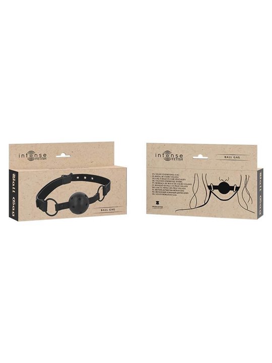 Intense Fetish  - Vegan Leather Ball Gag