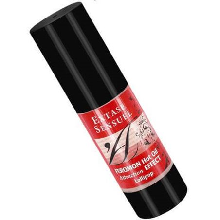 Extase Sensuel - Feromon Hot Oil Olio con Effetto Calore Aroma Lollipop 30 ML