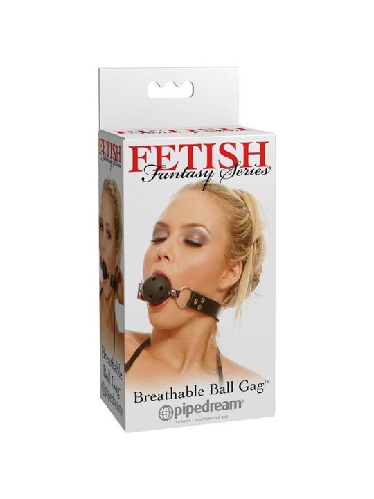 Fetish Fantasy Series - Morso Fetish Fantasy Breatthable Gag Ball Black