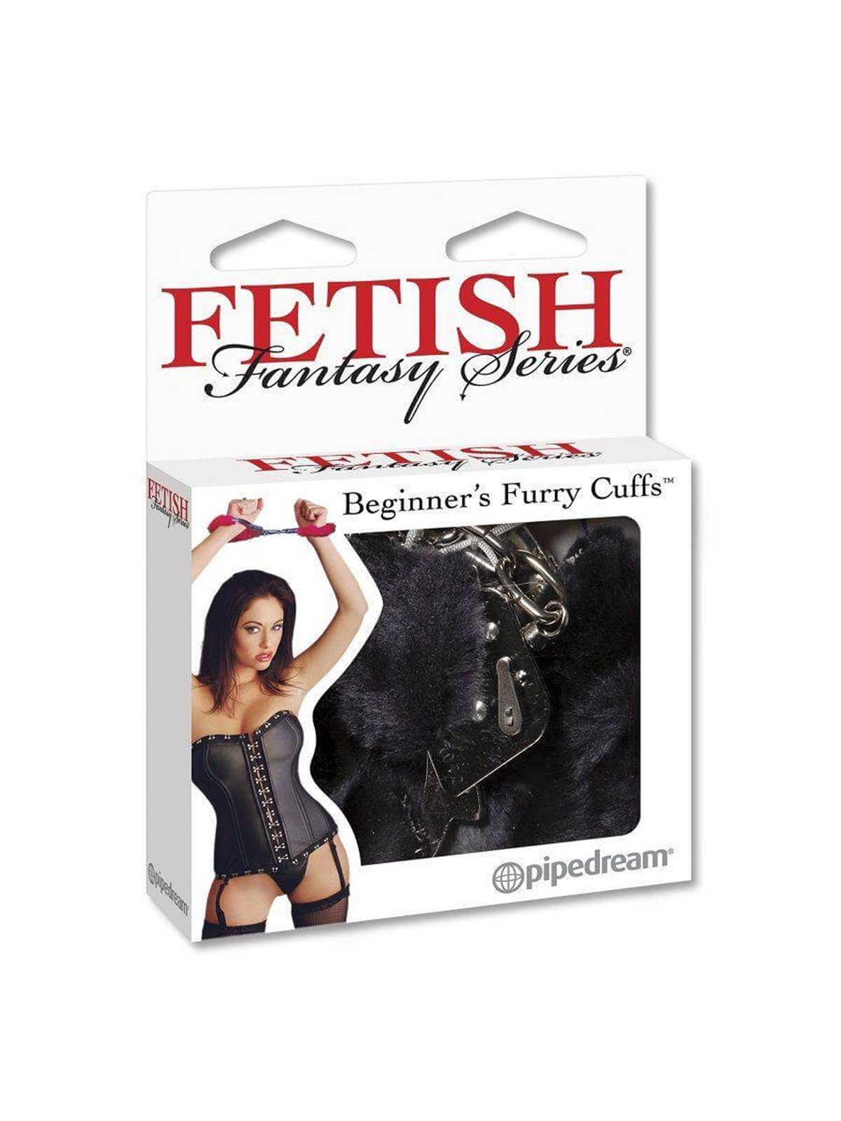 Fetish Fantasy Furry Cuffs Black