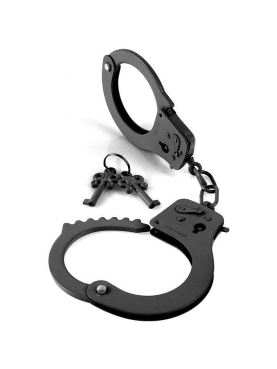 Fetish Fantasy Series - Manette Costrittivo Bondage Nero Cuffs Designer Black