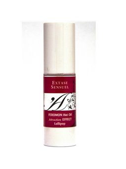 Extase Sensual - Heating Effect Massage Oil with Lollipop Pheromones 30 ML