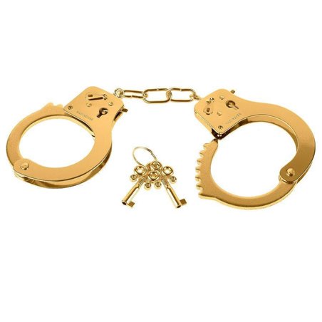 Fetish Fantasy Gold - Manette Oro Fetish Fantasy Metal Cuffs Gold