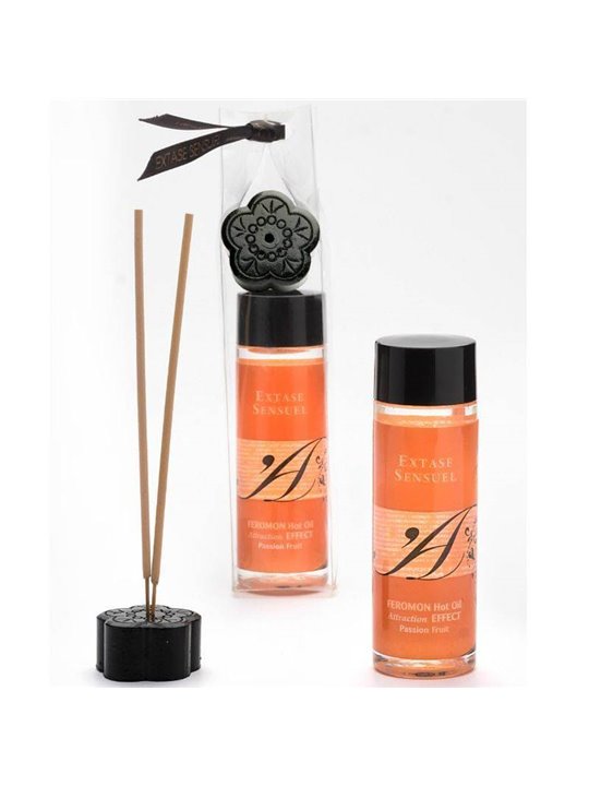 Extase Sensual - Heat Effect Massage Oil with Passion Fruit Pheromones 100 ML