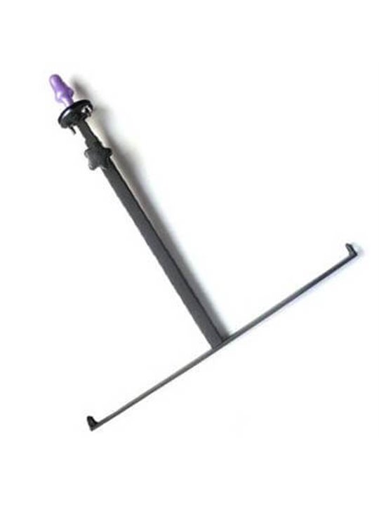 Metal Hard - Struttura in Acciaio per Cavigliere con Supporto per Dildo