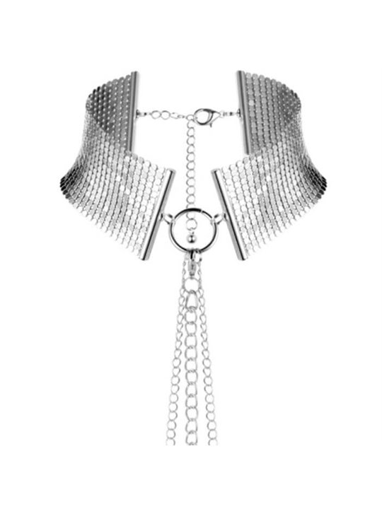 Bijoux Indiscrets Désir Metállique - Collare Girocollo in Metallo Argentato