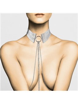 Bijoux Indiscrets Désir Metállique - Collare Girocollo in Metallo Argentato