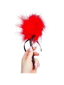 Secretplay - Red Marabou Duster