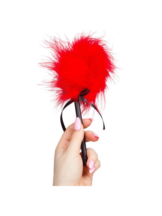 Secretplay - Red Marabou Duster