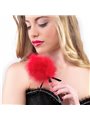 Secretplay - Red Marabou Duster