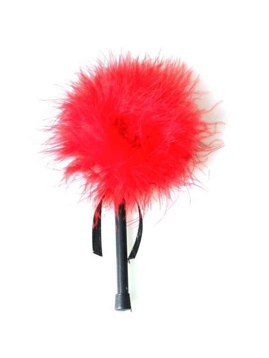Secretplay - Red Marabou Duster
