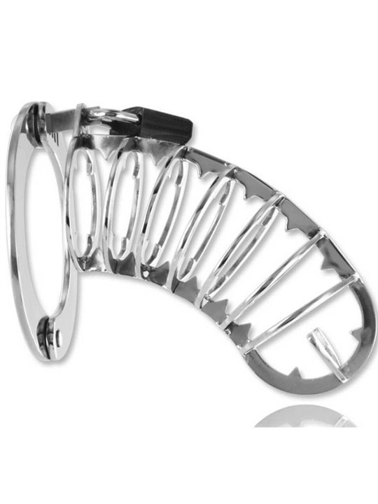 Metalhard Spiked Chastity Cage 14 CM