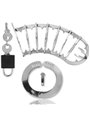 Metalhard Spiked Chastity Cage 14 CM