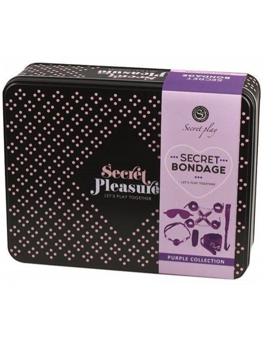 Secretplay - Bdsm Set 8Pcs Purble /Black.