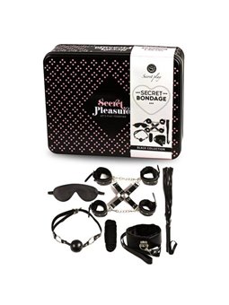 Secretplay - Bdsm Set 8 Pcs Black