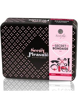 Secretplay - Bdsm Set 6 Pcs Red Collection