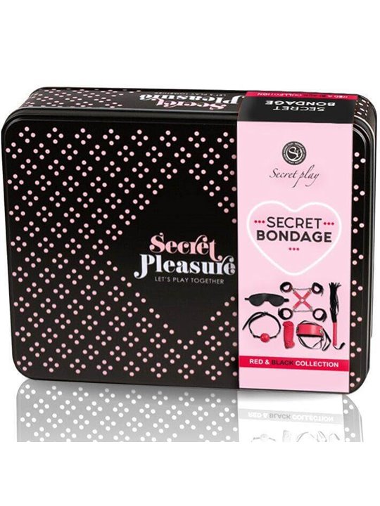 Secretplay - Bdsm Set 6 Pcs Red Collection