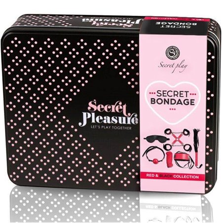 Secretplay - Bdsm Set 6 Pcs Red Collection