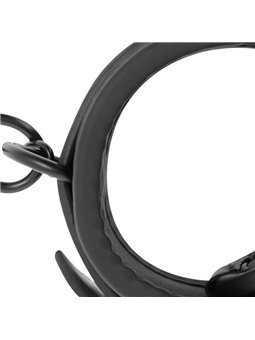 Fetish Submissive - Master Position With 4 Noprene-Lined Handcuffs