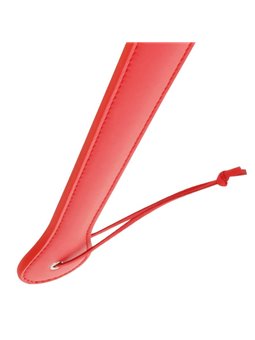 Darkness Bondage Paddle - Pagaia Fetish in Pelle Vegana Rossa 48x5 Cm