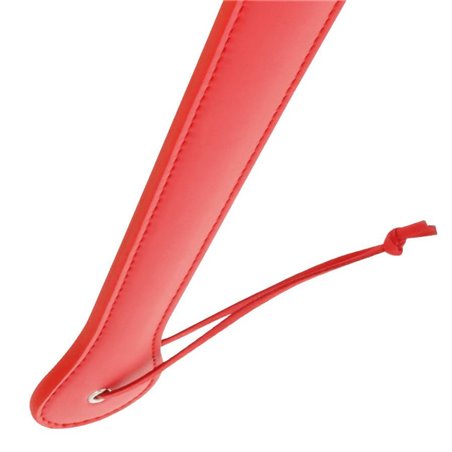 Darkness Bondage Paddle - Pagaia Fetish in Pelle Vegana Rossa 48x5 Cm