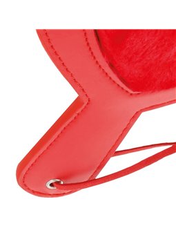 Darkness Bondage Paddle - Pagaia Rossa a Forma di Cuore 19x15 Cm