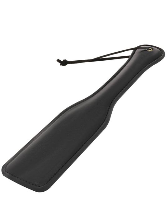 Darkness Bondage Paddle - Pagaia Fetish in Pelle Vegana Nera 32x6 Cm