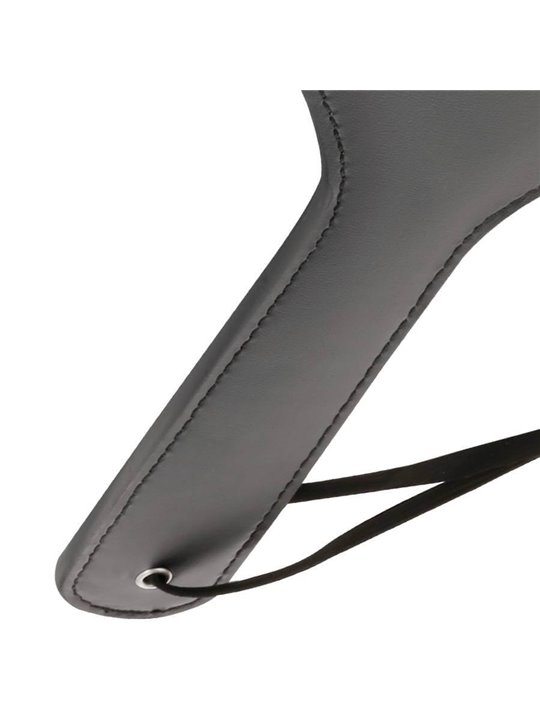 Darkness Bondage Paddle - Pagaia Nera a Forma di Cuore 19x15 Cm