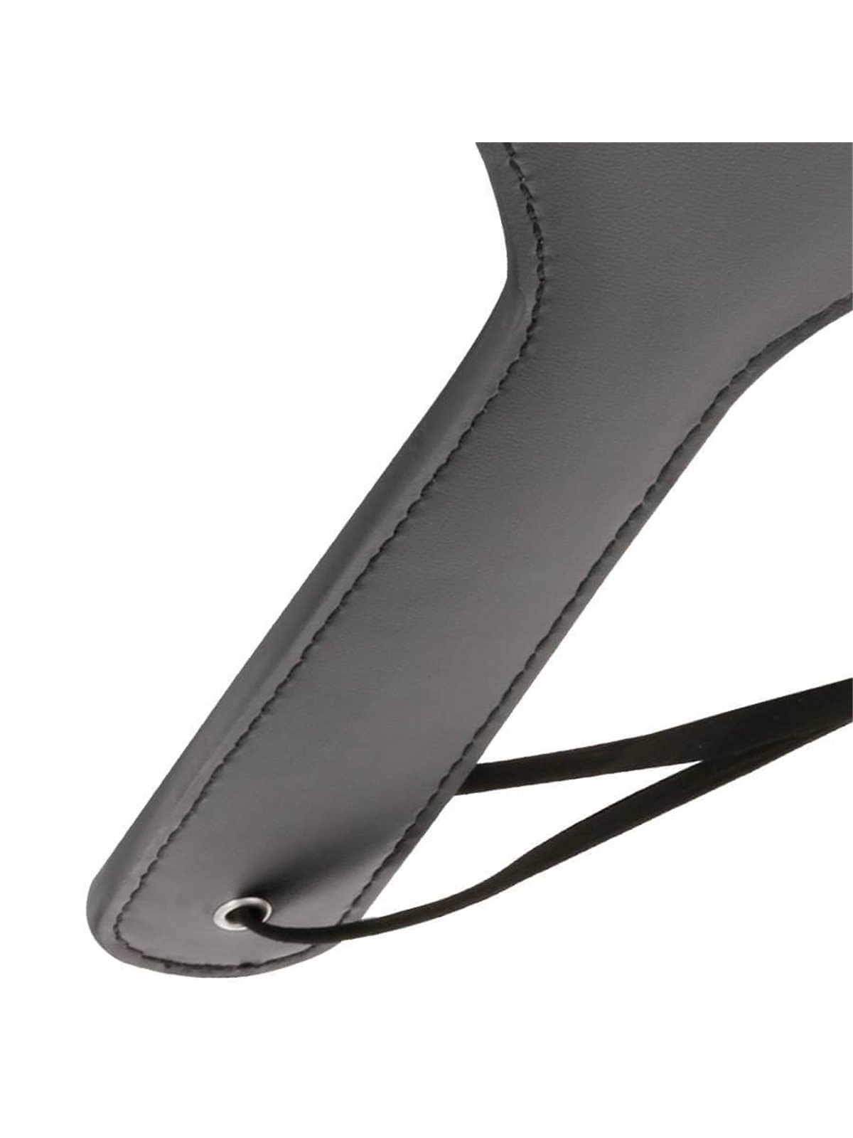 Darkness Bondage Paddle - Pagaia Nera a Forma di Cuore 19x15 Cm