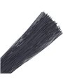 Darkness Bondage Whip - Frusta Nera con Impugnatura a Sfere - 45 Cm