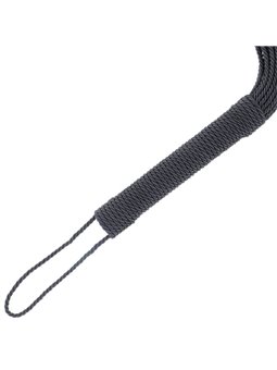 Darkness Bondage Whip - Frusta Nera in Morbido PVC - 50 Cm