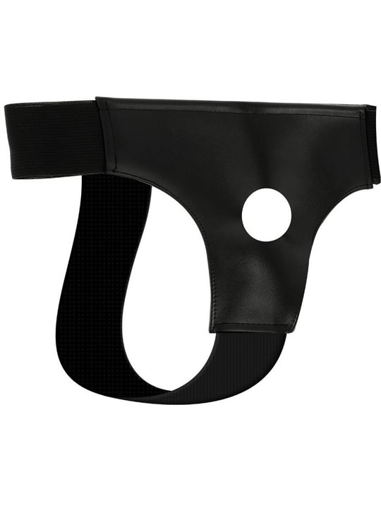 Darkness - Harness with Hole One Size