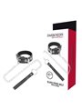 Darkness Black Penis Belt - Cintura per il Pene in Pelle con Guinzaglio