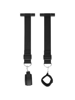 Darkness Handcuffs & Straps - Costrittivo per Porta con Polsiere in Neoprene