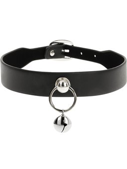 Coquette Chic Desire - Vegan Leather Necklace Woman Accessory Rattle/Hoop