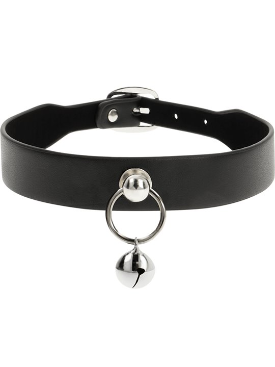 Coquette Chic Desire - Vegan Leather Necklace Woman Accessory Rattle/Hoop