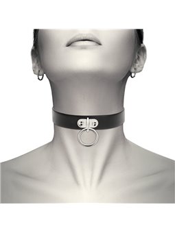 Coquette Chic Desire - Vegan Leather Necklace Woman Fetish Accessory