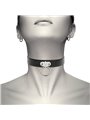 Coquette Chic Desire - Vegan Leather Necklace Woman Fetish Accessory