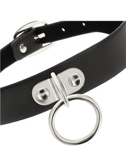 Coquette Chic Desire - Vegan Leather Necklace Woman Fetish Accessory