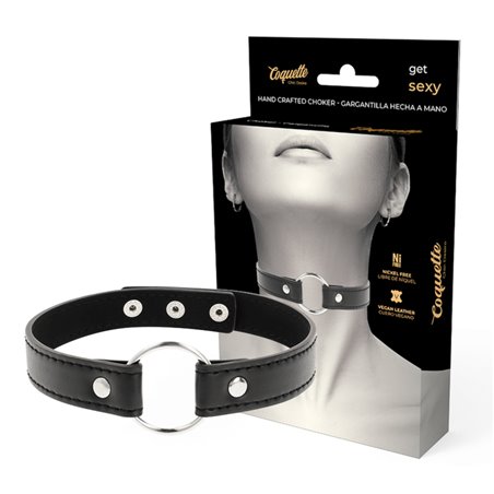 Coquette Chic Desire - Vegan Leather Necklace Woman Accessory