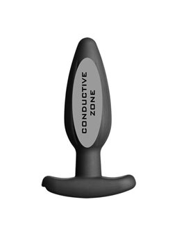 Electrastim  Silicone Noir Rocker Butt Plug Medium