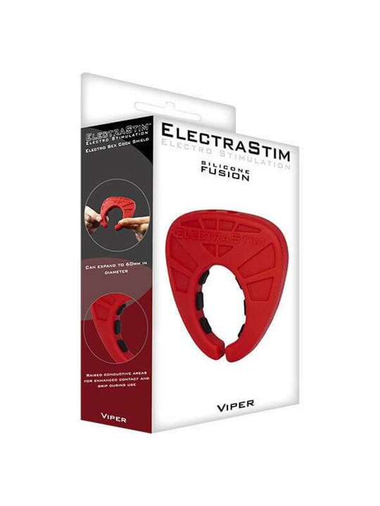 Electrastim  Silicone Fusion Viper Cock Shield