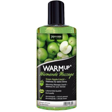 Joydivision Warmup - GReen Apple Massage Oil - 150 ML