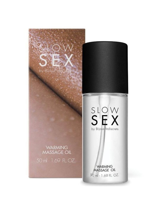 Bijoux Slow Sex Warming Massage - Olio da Massaggio con Effetto Calore 50 ML